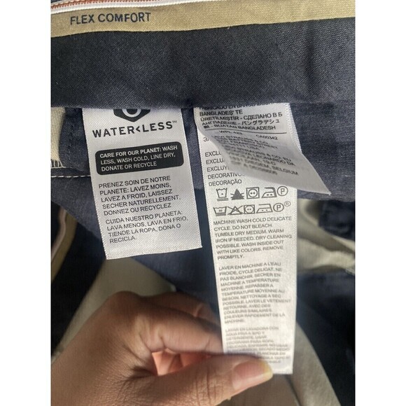 NWT Dockers Men’s Signature Khakis Beige/Stone Sz 34x32 Retail: $62 NEW - Picture 7 of 14